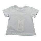 Siviglia T-Shirt Girocollo Tinta Unita con Stampa per Neonato SVNTS17289 BIANCO SIVIGLIA 