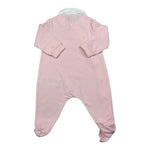 Il Gufo Tutina Tinta Unita con Applicazioni per Neonata P19TP245M00032 ROSA IL GUFO 