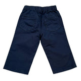 Il Gufo Pantalone Tinta Unita con Elastico In Vita per Neonato P25PL030C6074 BLU IL GUFO 