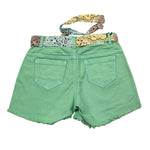 Kocca Short Tinta Unita con 5 Tasche per Bambina RASX VERDE Kocca 