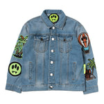 Barrow Kids Giubbino In Denim Tinta Unita per Bambino 032949 AZZURRO BARROW KIDS 