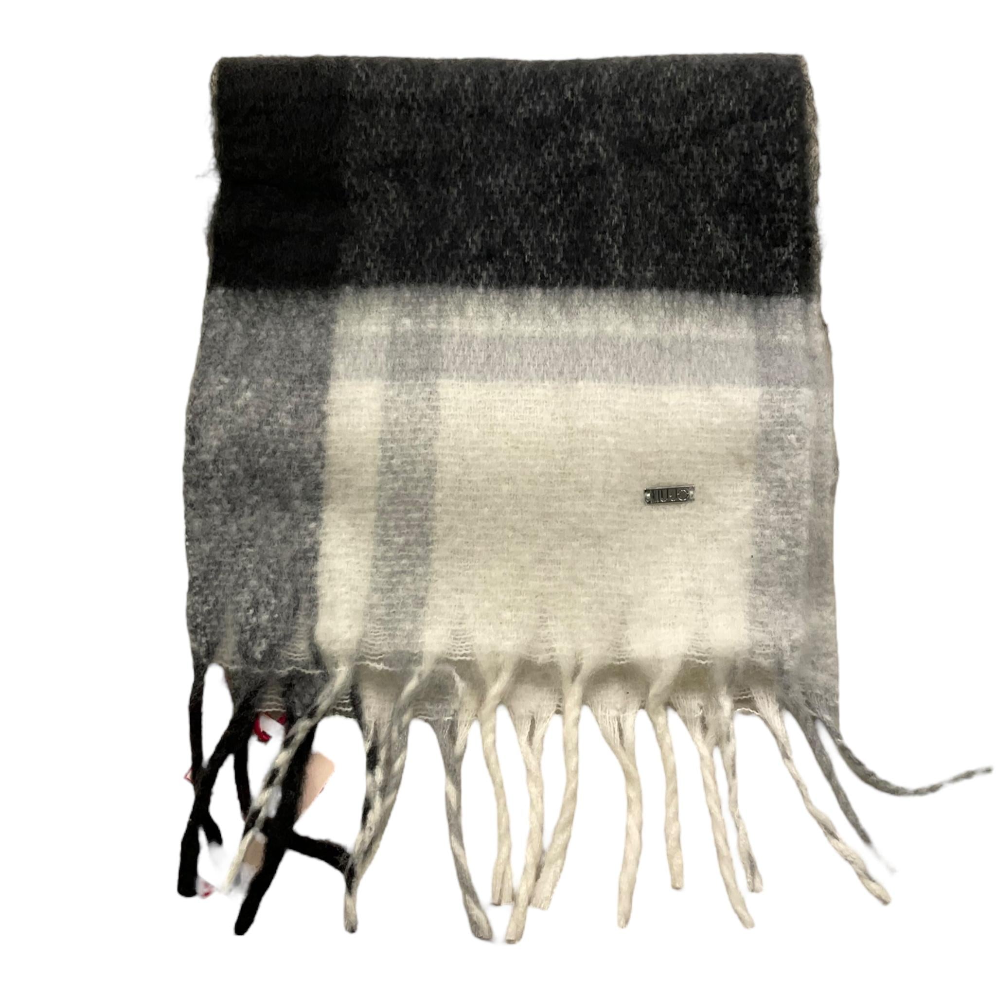 LIU JO sciarpa bicolore con frange Bianco/nero per Bambina GF4227X BIANCO/NERO LIU JO 