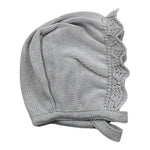 Mac Ilusio'N Cappello Tinta Unita con Ricami per Neonata G032 GRIGIO MAC ILUSIO'N 