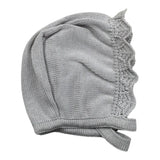 Mac Ilusio'N Cappello Tinta Unita con Ricami per Neonata G032 GRIGIO MAC ILUSIO'N 