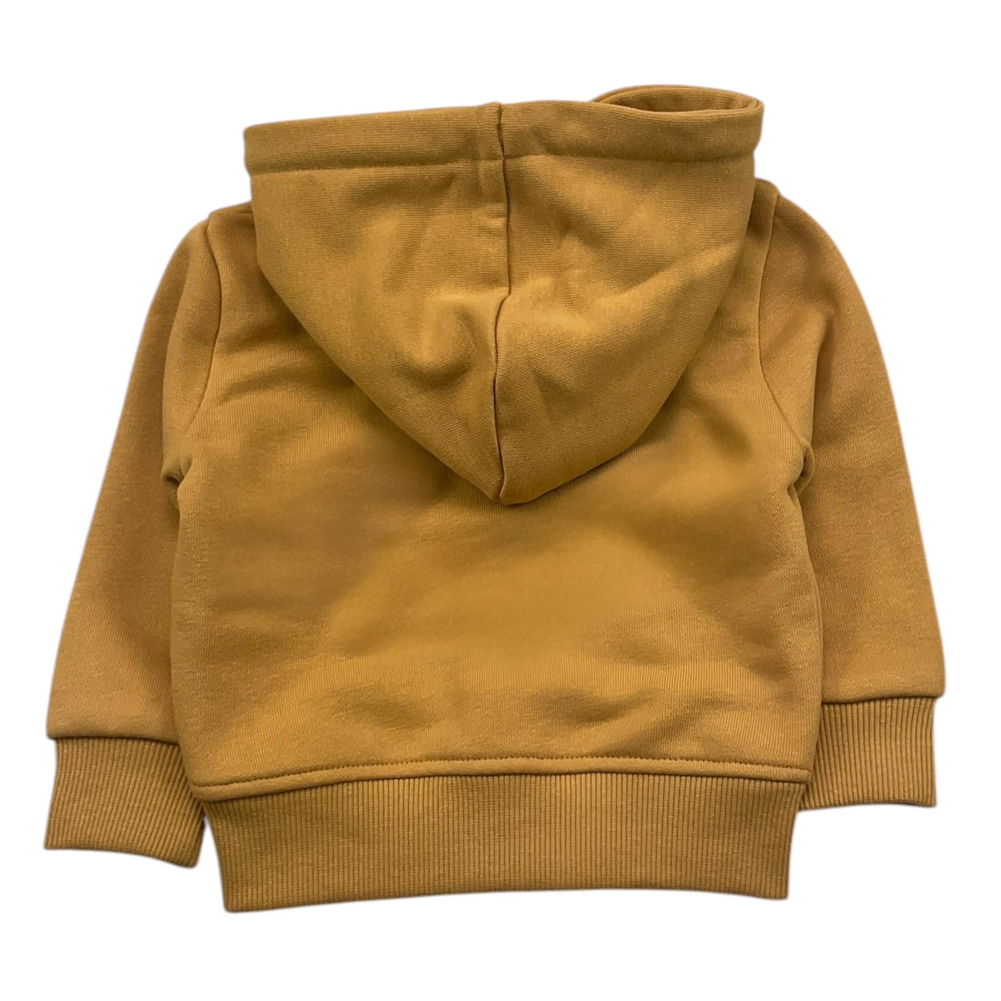 TRUSSARDI felpa con zip e cappuccio tinta unita Cammello per Neonato TIA25023FE CAMMELLO TRUSSARDI 
