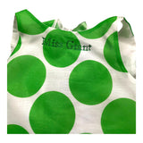 Miss Grant Top Giromanica Bicolore Bianco/Verde Per Bambina