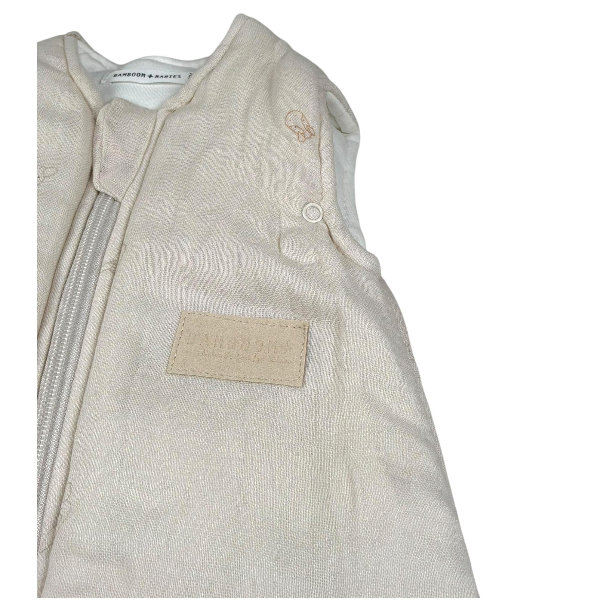 Bamboon+Babies Sacca Tinta Unita con Stampe per Neonato TOG PANNA BAMBOON+BABIES 