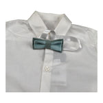 New Gereration Camicia Manica Lunga tinta unita con Papillon Bianco per Bambino 51150 BIANCO NEW GERERATION 
