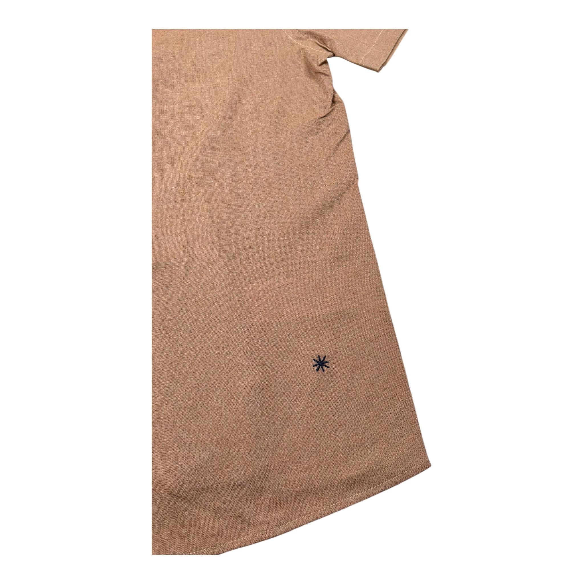 Manuel Ritz Camicia Mezza Manica Tinta Unita per Bambino MR3045X CAMMELLO MANUEL RITZ 