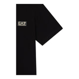 Emporio Armani T-Shirt Girocollo Tinta Unita con Logo per Bambino 7B000093 BLU EMPORIO ARMANI 