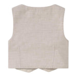 Mayoral Gilet Tinta Unita per Neonato 1394XX BEIGE MAYORAL 