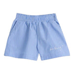 Iceberg Short Tinta Unita con Fantasia A Righe per Bambina SHICE5161B AZZURRO ICEBERG 