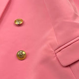 Gaelle Giacca Tinta Unita Doppio Petto per Bambina 2745J0517 ROSA GAELLE 