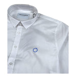 Trussardi Camicia Manica Lunga Tinta Unita per Bambino TBP25020CA BIANCO TRUSSARDI 