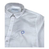 Trussardi Camicia Manica Lunga Tinta Unita per Bambino TBP25020CA BIANCO TRUSSARDI 