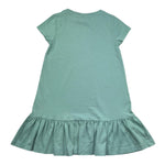 Saint Barth Abito Mezza Manica Tinta Unita con Brillantini per Bambina ABBEYY VERDE SAINT BARTH 