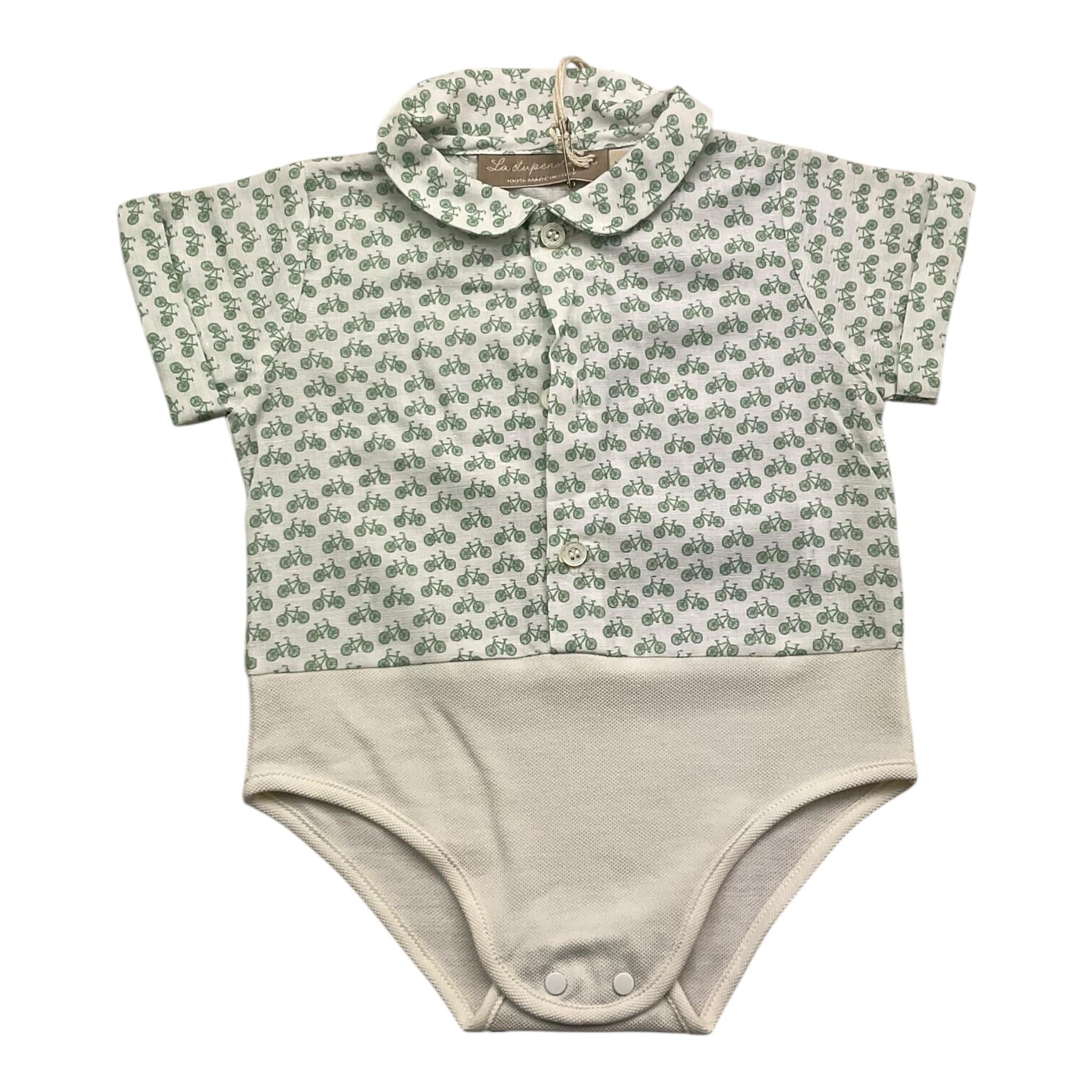 LA STUPENDERIA TBBD51BIANCO/VERDE