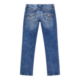 GUESS jeans tinta unita 5 tasche Blu per Bambino L4YA08D52Z0 BLU GUESS 