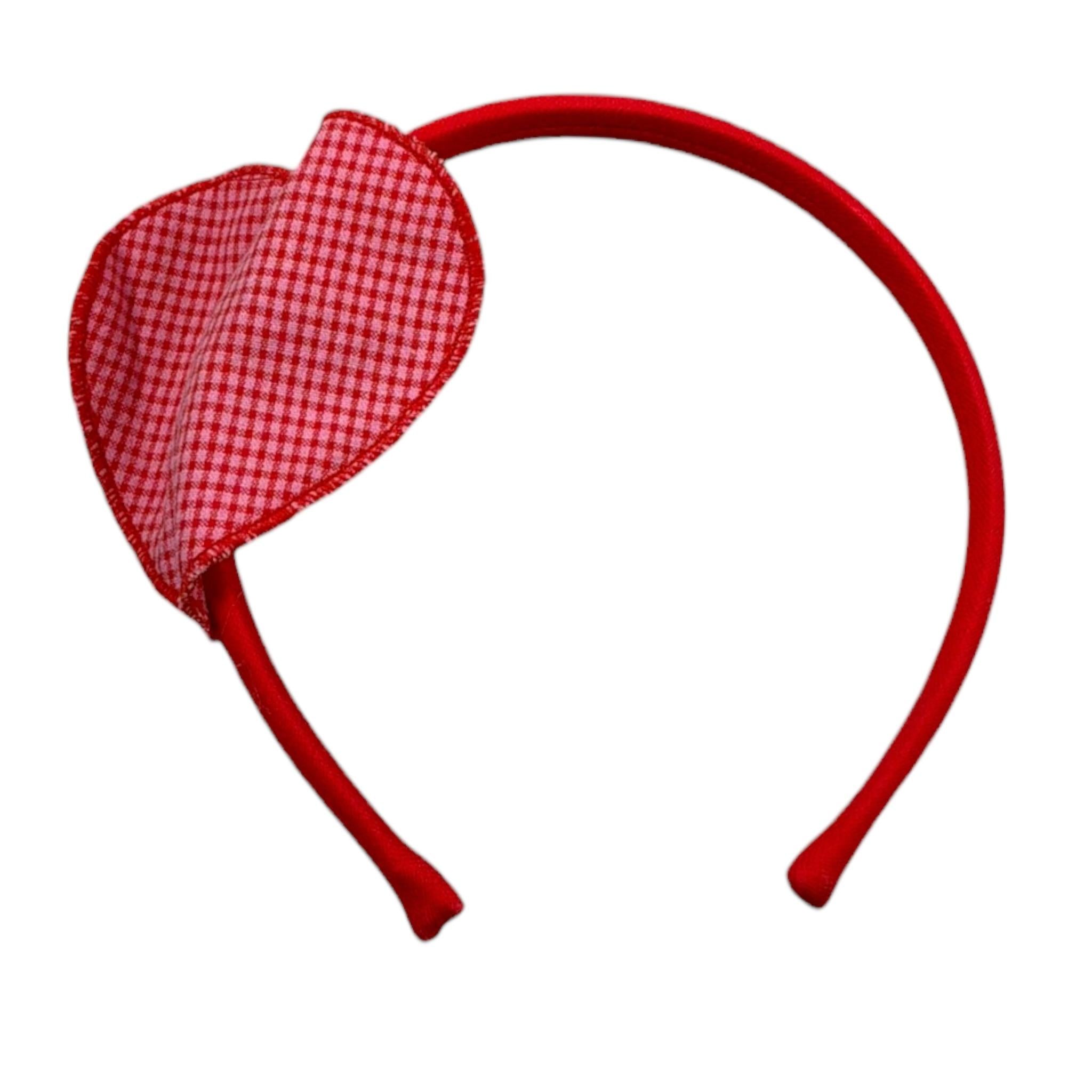 Piccola Ludo Cerchietto Tinta Unita per Bambina BS10WA005 ROSSO PICCOLA LUDO 