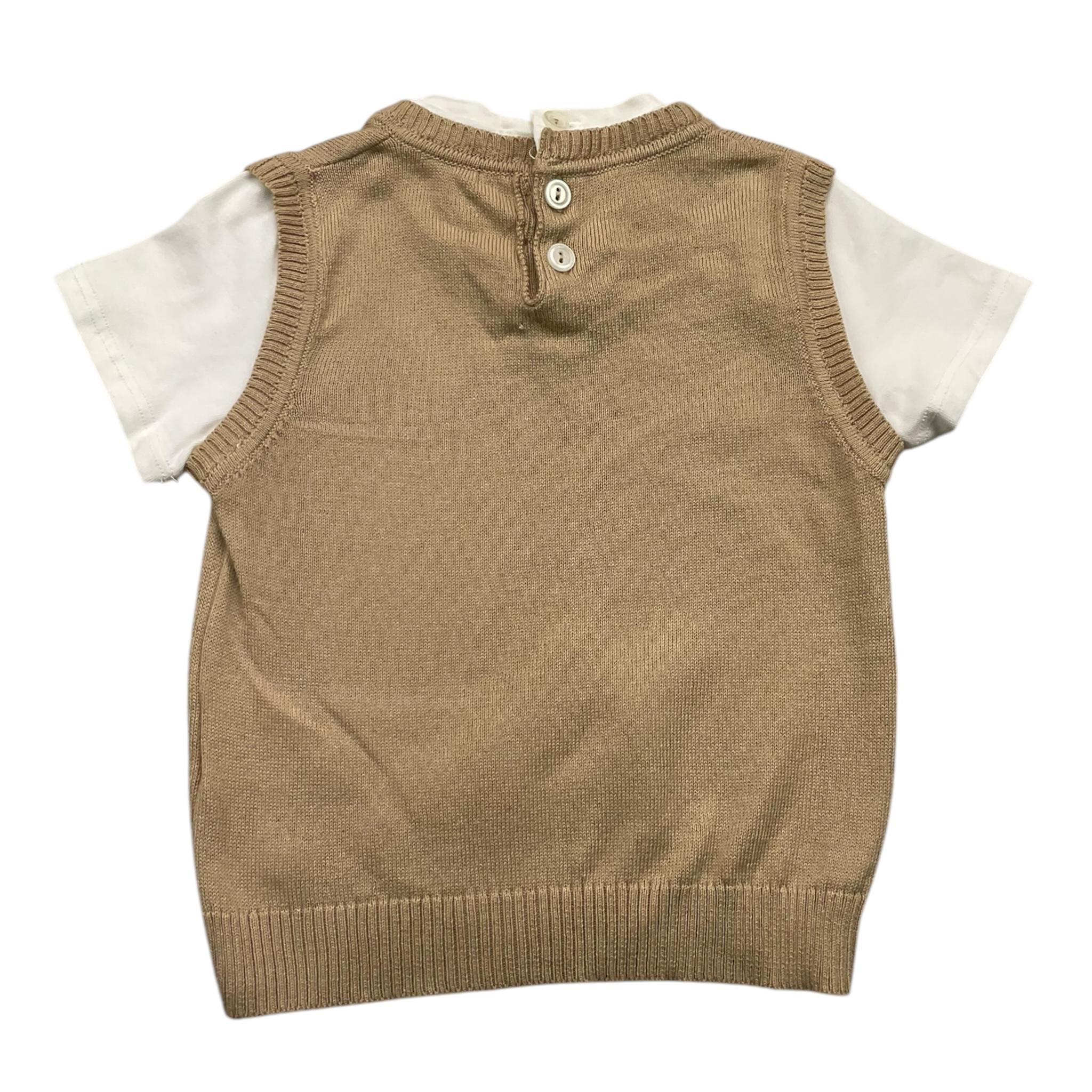 LE BEBE' LBB4509BIANCO/BEIGE