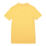 RALPH LAUREN polo manica lunga tinta unita con logo Giallo per Neonato 322703632062N GIALLO RALPH LAUREN 