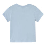 Mayoral T-Shirt Girocollo Tinta Unita con Stampa per Neonato 1065X AZZURRO MAYORAL 