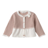 Mini Banda Completo 3 Pezzi Cardigan-Coulotte-Shirts per Neonata 3B748 BEIGE MINI BANDA 