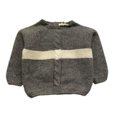 WEDOBLE maglia girocollo tinta ujnita con ricami Grigio per Neonato I2404301A GRIGIO WEDOBLE 