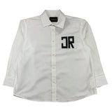 JOHN RICHMOND camicia manica lunga tinta unita con logo Bianco per Bambino RBA25129CA BIANCO JOHN RICHMOND 