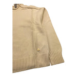 MANILA GRACE maglia girocollo tinta unita Panna per Bambina MFJF24M176 PANNA MANILA GRACE 