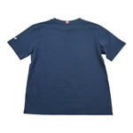 Saint Barth T-Shirt Girocollo Tinta Unita con Stampa per Bambino POT00022 BLU SAINT BARTH 