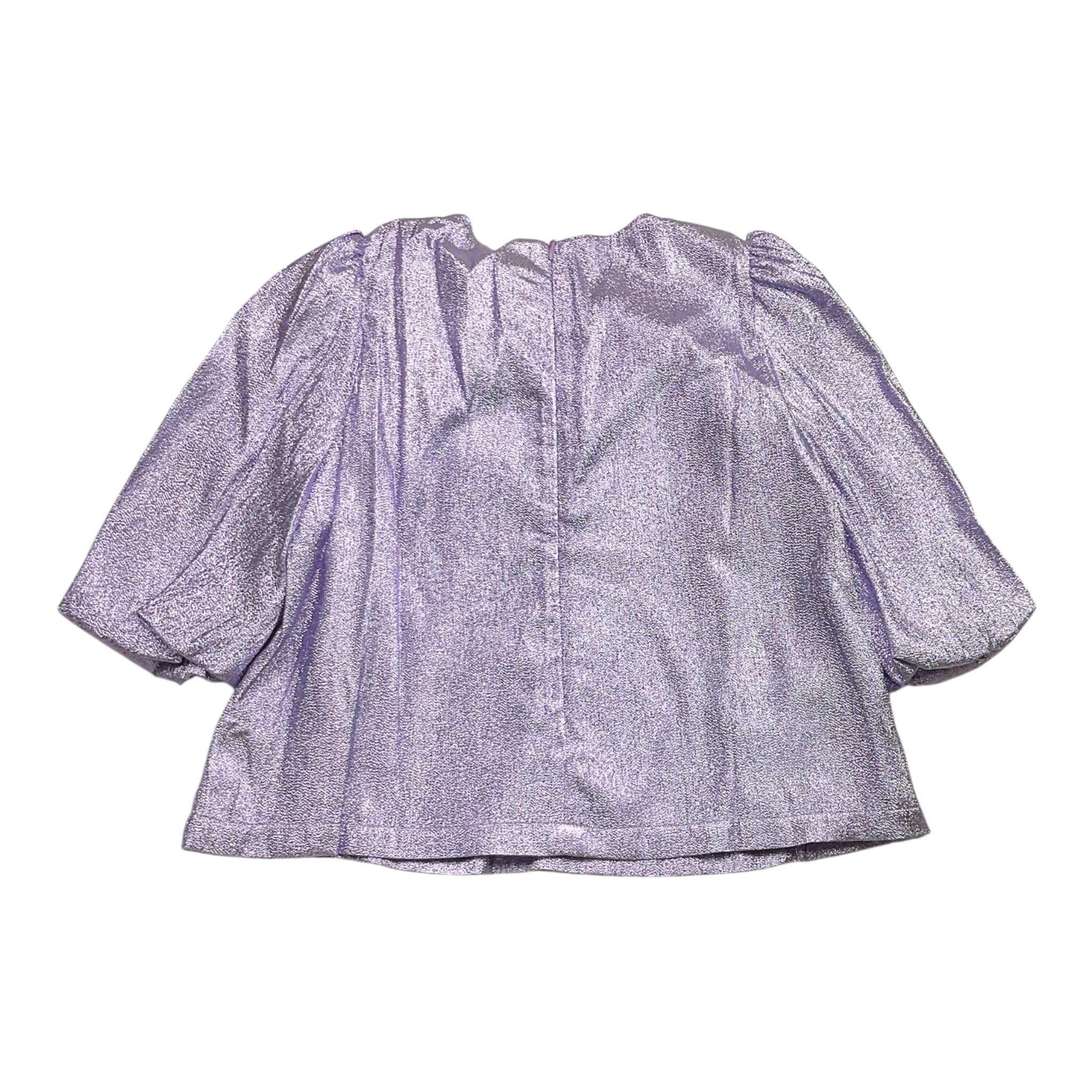 STELLA McCARTNEY camicia tinta unita girocollo Lilla per Bambina TV5A73 LILLA STELLA McCARTNEY 
