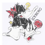 Iceberg T-Shirt Girocollo Tinta Unita con Stampa per Bambino TSICE5107JX BIANCO ICEBERG 