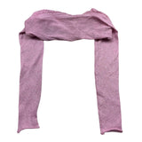 Monnalisa Coprispalle Tinta Unita Glitteraro per Bambina 771801 ROSA MONNALISA 