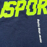 Cesare Paciotti T-Shirt Gitocollo Tinta Unita con Stampa per Neonato TSP1113 BLU CESARE PACIOTTI 