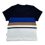 Boss T-Shirt Girocollo Tinta Unita con Stampa per Neonato J05A08 BLI BOSS 