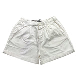 Cecyle Short In Denim Tinta Unita Con Elastico In Vita Bianco Per Bambina