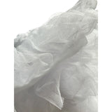 Patrizia Pepe Top tinta unita con Balze In Tulle Bianco per Bambina 7F0021X BIANCO PATRIZIA PEPE 