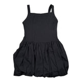 Lu Lu By Miss Grant Abito Tinta Unita per Bambina LL3400 NERO LU LU BY MISS GRANT 