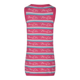 Marc Ellis Abito Giromanica Bicolore con Fantasia A Righe per Bambina JMJDR01203 FUXIA MARC ELLIS 