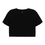 Dixie T-Shirt Tinta Unita Girocollo con Stampa per Bambina MBA1030G64 NERO DIXIE 