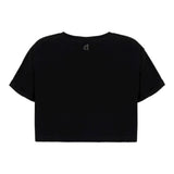 Dixie T-Shirt Tinta Unita Girocollo con Stampa per Bambina MBA1030G64 NERO DIXIE 