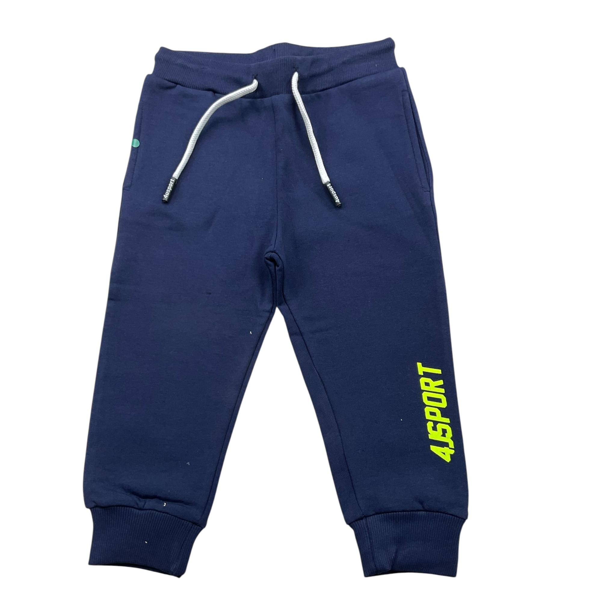 CESARE PACIOTTI pantalone modello tuta tinta unita Blu per Neonato COMP2301BX BLU CESARE PACIOTTI 