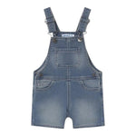 Mayoral Salopette Tinta Unita In Denim per Neonato 1645 BLU MAYORAL 