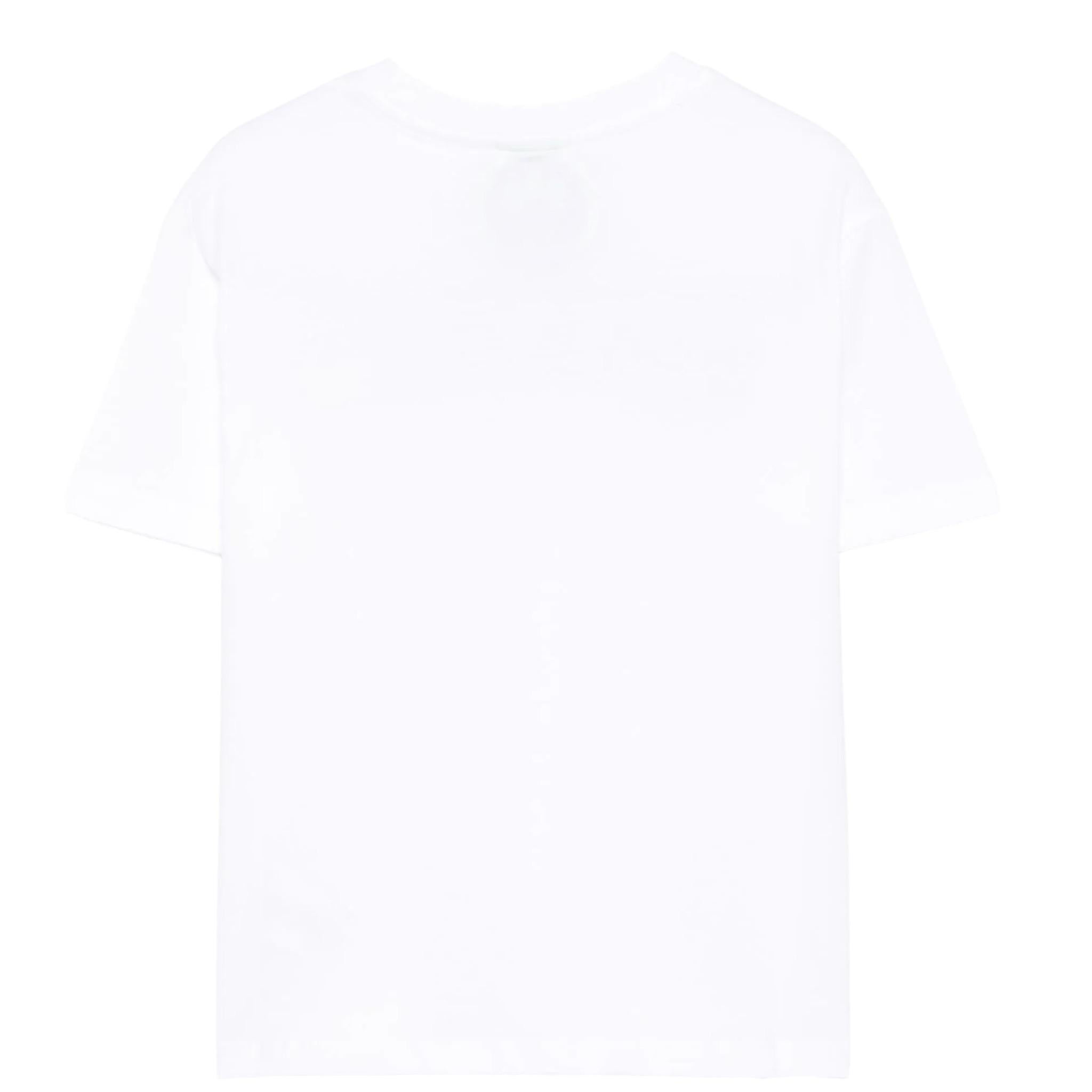 Barrow Kids T-Shirt Girocollo tinta unita con Logo Bianco per Bambino S5BKJUTH082XX BIANCO BARROW KIDS 