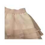 Liu Jo Gonna Tinta Unita con Balze per Bambina KA4107J ROSA LIU JO 