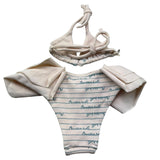 Trussardi Costume 2 Pezzi Fascia-Mutandina per Neonata TIP26027CO ROSA TRUSSARDI 