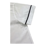 Little Bear Camicia Tinta Unita con Profili In Contrasto per Neonato 8211N BIANCO/BLU LITTLE BEAR 