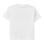 Iceberg T-Shirt Girocollo Tinta Unita con Stampa per Bambina TSICE5164J BIANCO ICEBERG 