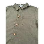 Lalalu' Camicia Mezza Manica tinta unita Verde per Bambino CML150PBX VERDE LALALU' 